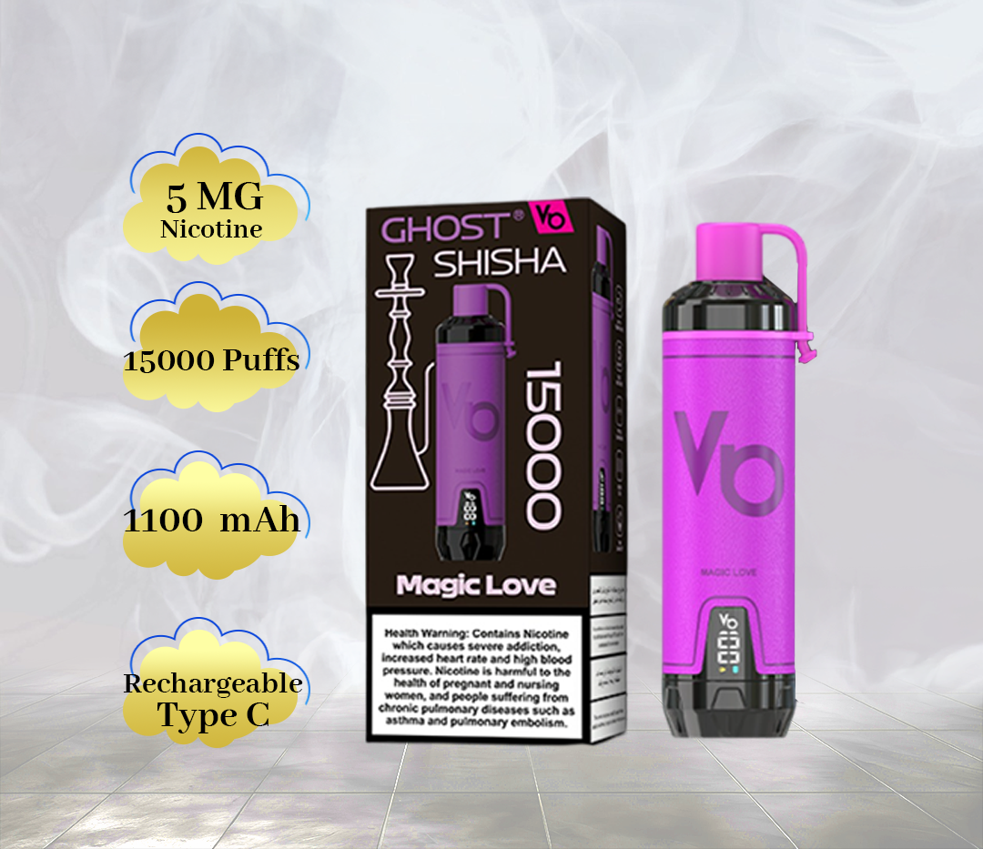 GHOST SHEESHA 15000 PUFFS